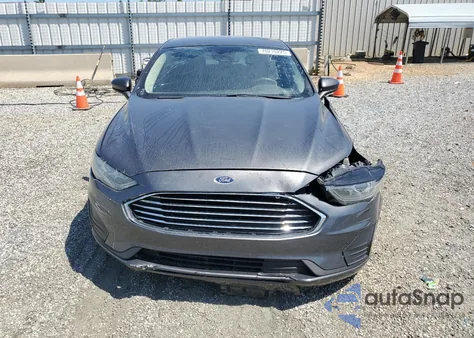 2019 Ford Fusion Se из США, поврежденный, VIN 3FA6P0LU7KR206543